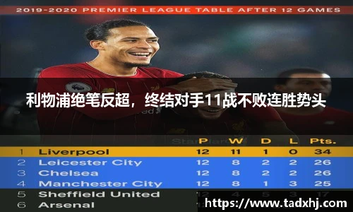 利物浦绝笔反超，终结对手11战不败连胜势头